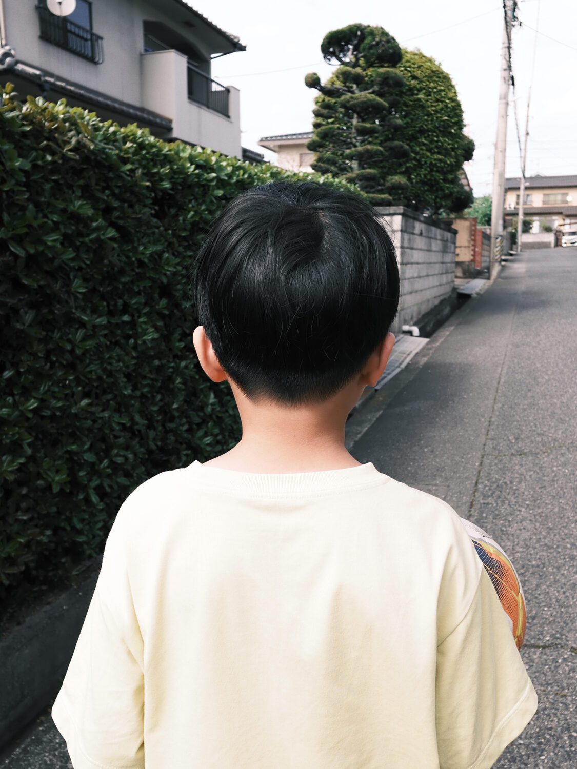 INOLIKES X Half 散髪後 住宅街スナップ クラシックネガ