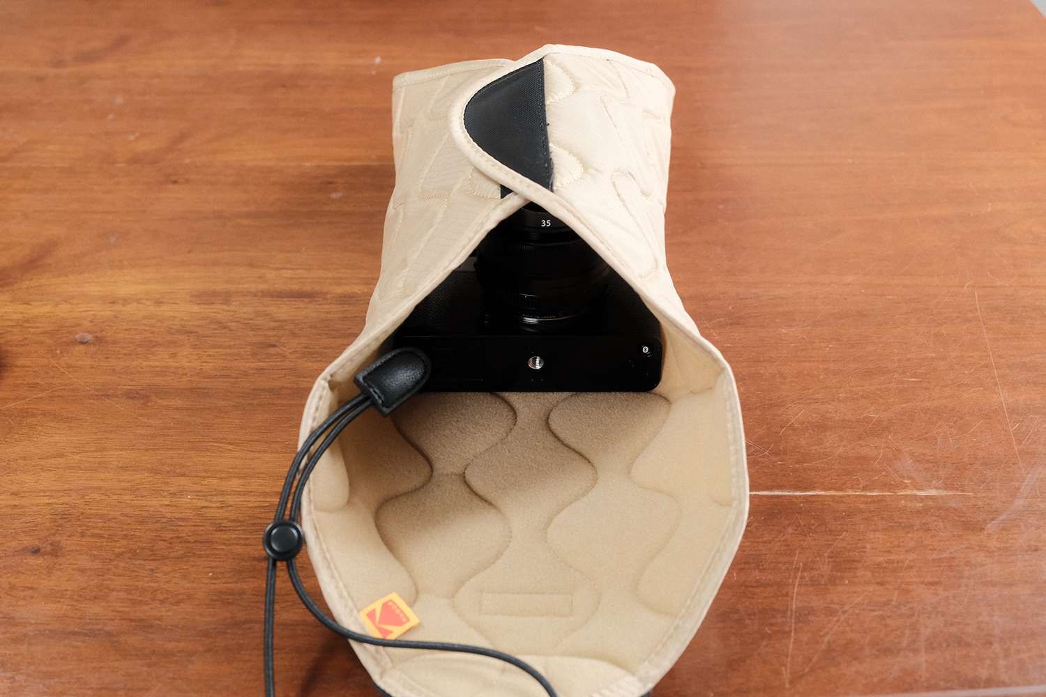 INOLIKES KODAK カメララップ Lサイズ 包み方 途中